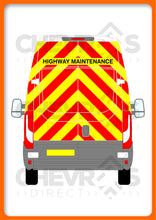 Load image into Gallery viewer, Iveco Daily H3 2014-present model rear chevron kit