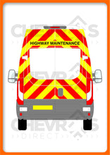 Load image into Gallery viewer, Iveco Daily H3 2014-present model rear chevron kit