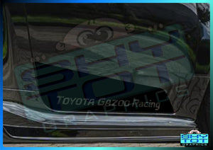 GR Yaris lower door 'Ogier' style graphics