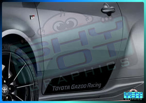 GR Yaris lower door 'Ogier' style graphics