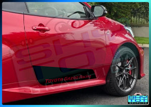 GR Yaris lower door 'Ogier' style graphics