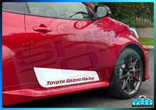 Load image into Gallery viewer, GR Yaris lower door &#39;Ogier&#39; style graphics
