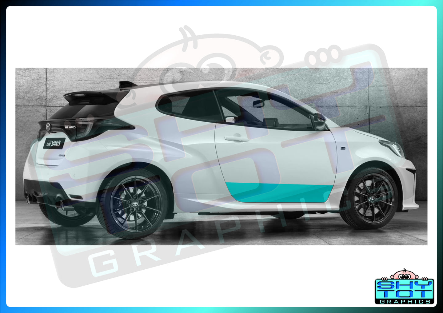 GR Yaris PPF - Door bottom