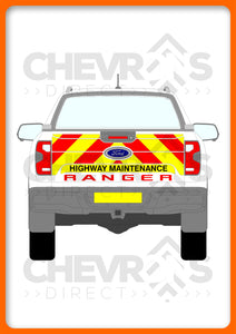 Ford Ranger 2022-present model rear chevron kit