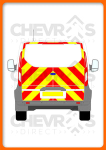 Ford Transit Custom H1 2013-2023 TAILGATE model rear chevron kit