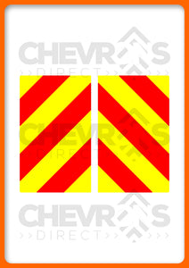 Cherry picker bucket chevrons