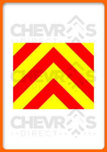 Cherry picker bucket chevrons