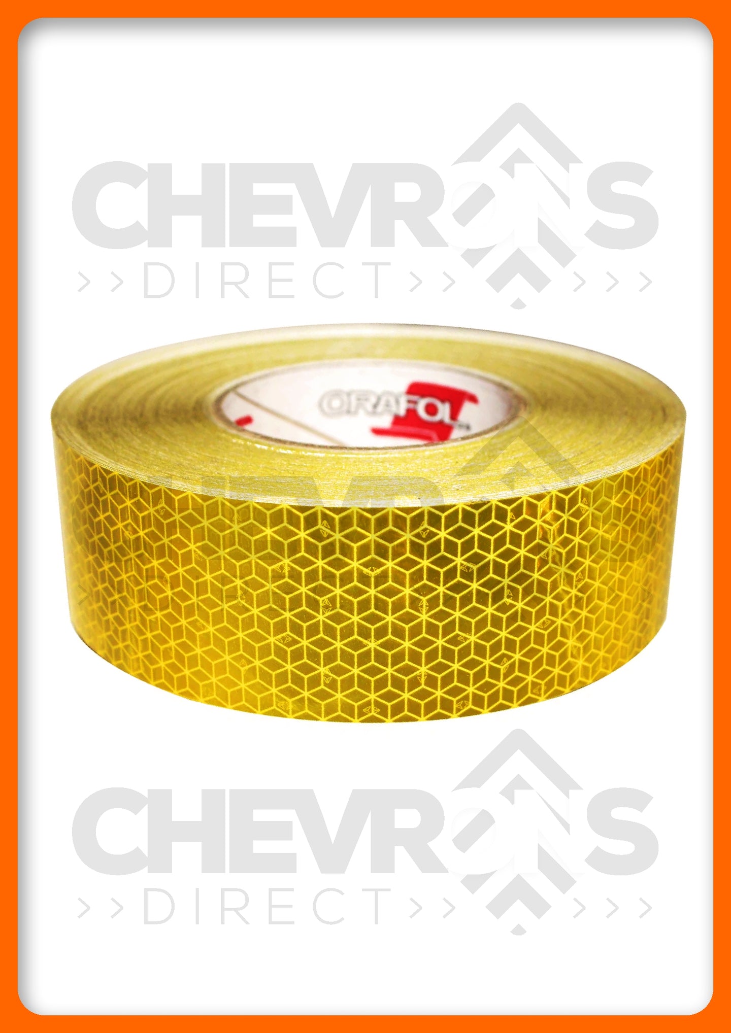 Yellow ECE104 striping