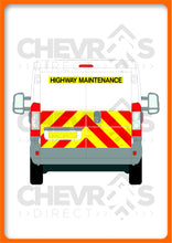 Load image into Gallery viewer, NEW Vauxhall Movano  H1 2022-present model rear chevron kit
