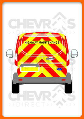 Ford Transit Connect 2014-present model rear chevron kit