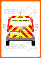 Load image into Gallery viewer, Ford Transit Connect 2014-present model rear chevron kit