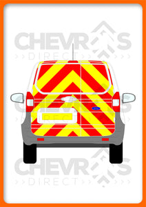 Ford Transit Courier 2014-2024 model rear chevron kit