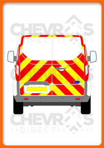 Ford Transit Custom H1 2013-2023 model rear chevron kit