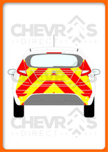 Load image into Gallery viewer, Ford Fiesta 2012-2017 model rear chevron kit
