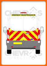 Load image into Gallery viewer, Ford Transit H2 2014-present model rear chevron kit