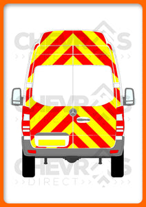 Mercedes Benz Sprinter H3 2018-present model rear chevron kit