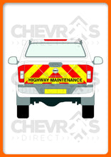 Load image into Gallery viewer, Nissan Navara 2014 - present (NP300) model rear chevron kit