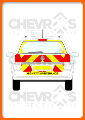 Vauxhall Astra 2003-2009 model rear chevron kit