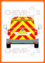 Load image into Gallery viewer, VW Caddy 2015-2020 model with tailgate rear chevron kit