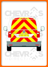 Load image into Gallery viewer, VW Caddy 2015-2020 model with tailgate rear chevron kit