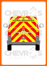 Load image into Gallery viewer, VW Transporter H1 2015-present model with tailgate rear chevron kit