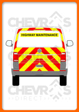 Load image into Gallery viewer, VW Transporter H1 2015-present model with tailgate rear chevron kit